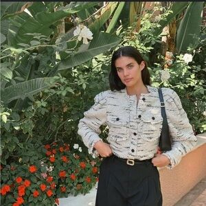 NWT $635 Isabel Marant Étoile Neves Cropped Jacket